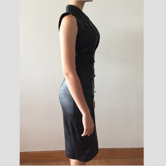 Genuine Leather sexy Dress - Picture 3 of 9